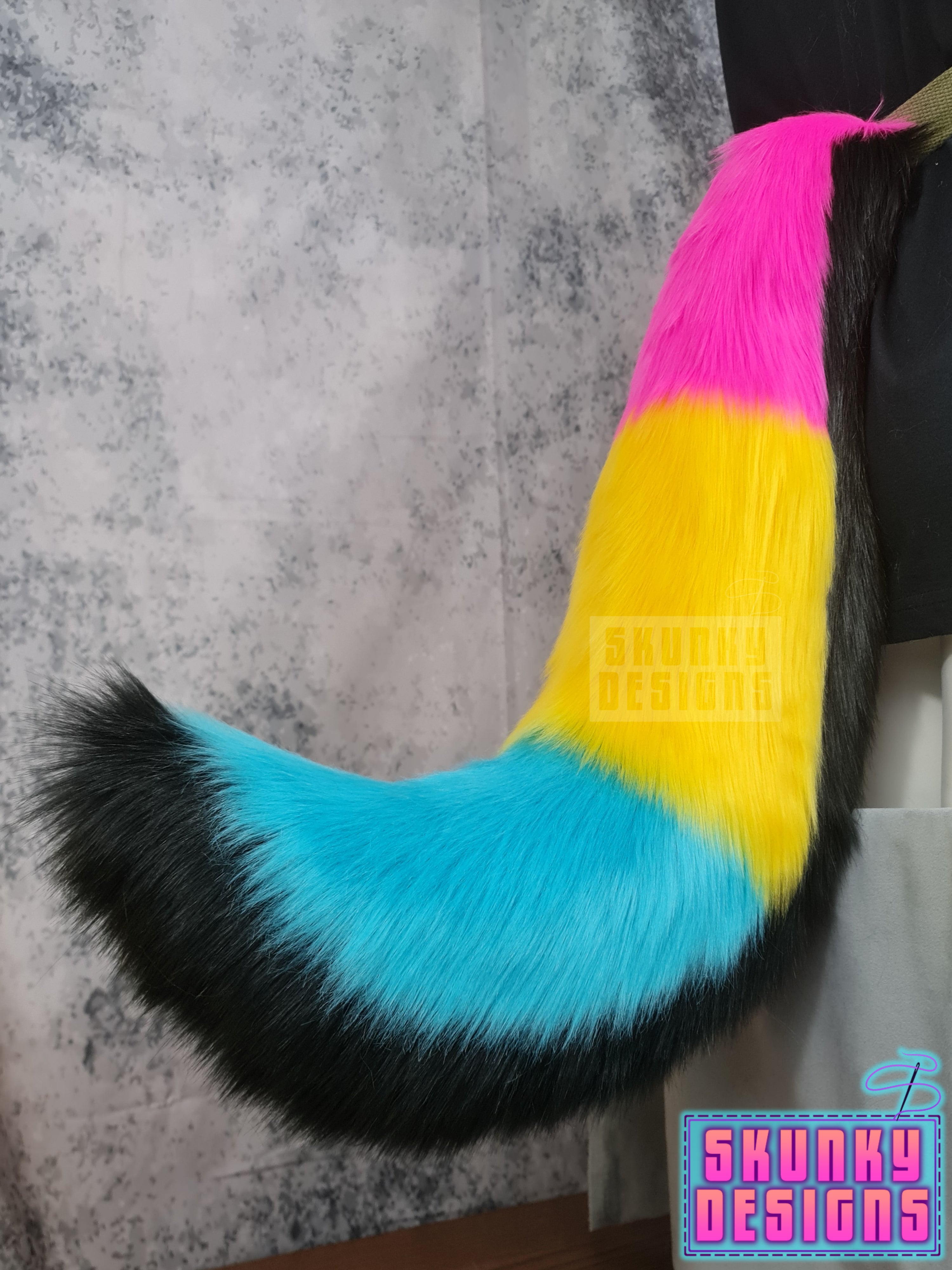 Pansexual pride tail buy