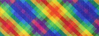 RAINBOW CROSSHATCH